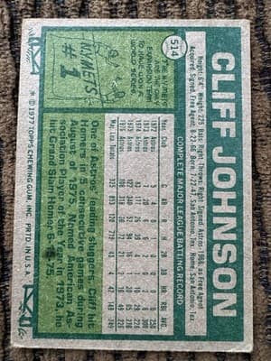 1977 Topps Baseball Lot Of 6 Cards Steve Carlton Dennis Eckersley Tony Perez Etc - Thumbnail 12