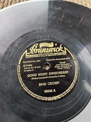 Lot Of 4 Different Bing Crosby 78 RPM Decca records Shellac - See Description - Thumbnail 17