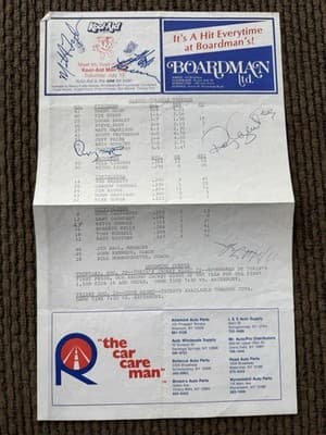 1986 Albany Colonie NY Yankees Yearbook, 51 Cards, Multiple Autographs - Thumbnail 5
