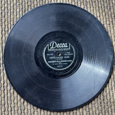 Lot Of 4 Different Bing Crosby 78 RPM Decca records Shellac - See Description - Thumbnail 6
