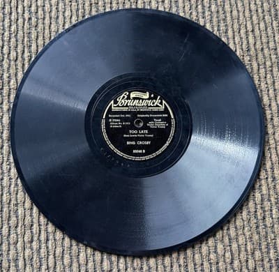 Lot Of 4 Different Bing Crosby 78 RPM Decca records Shellac - See Description - Thumbnail 14