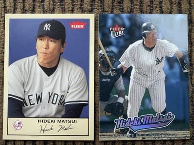 1998-2007 Jorge Posada, Hideki Matsui 16 Card Lot - NY Yankees - Thumbnail 6