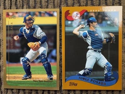 1998-2007 Jorge Posada, Hideki Matsui 16 Card Lot - NY Yankees - Thumbnail 12