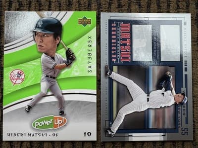 1998-2007 Jorge Posada, Hideki Matsui 16 Card Lot - NY Yankees - Thumbnail 4