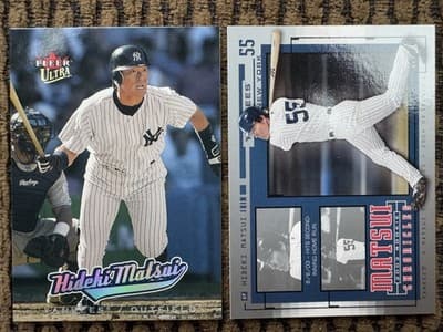 1998-2007 Jorge Posada, Hideki Matsui 16 Card Lot - NY Yankees - Thumbnail 2