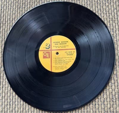 Lot Of 2 George Benson Vinyl LP Records - White Rabbit - Bad Benson - Thumbnail 11