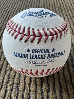 MINT Seattle Mariners Announcers - RICK RIZZS, DAVE SIMS, Autographed Baseball - Thumbnail 3