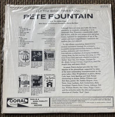 Pete Fountain Records In Shrink-Let The Good Times Roll-New Orleans At Midnight - Thumbnail 6