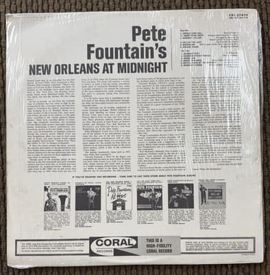 Pete Fountain Records In Shrink-Let The Good Times Roll-New Orleans At Midnight - Thumbnail 16
