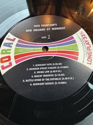 Pete Fountain Records In Shrink-Let The Good Times Roll-New Orleans At Midnight - Thumbnail 19