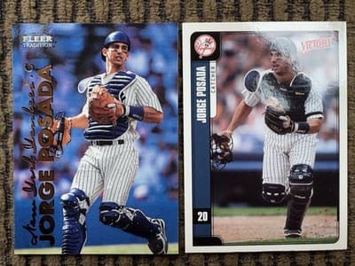 1998-2007 Jorge Posada, Hideki Matsui 16 Card Lot - NY Yankees - Thumbnail 10