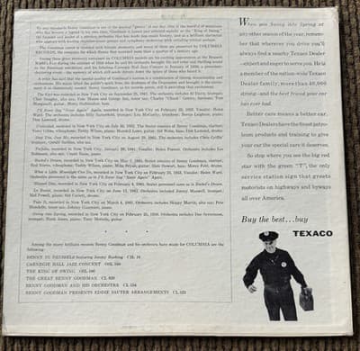 Benny Goodman – Swing Into Spring - 1958 Jazz LP Columbia Vinyl XTV 28994 - Thumbnail 3