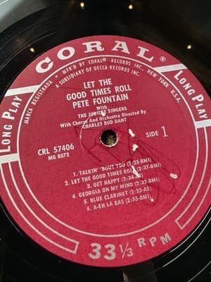Pete Fountain Records In Shrink-Let The Good Times Roll-New Orleans At Midnight - Thumbnail 12