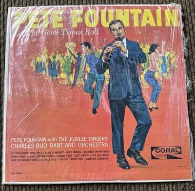 Pete Fountain Records In Shrink-Let The Good Times Roll-New Orleans At Midnight - Thumbnail 4