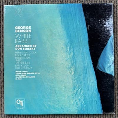 Lot Of 2 George Benson Vinyl LP Records - White Rabbit - Bad Benson - Thumbnail 17