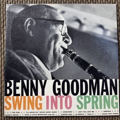 Benny Goodman – Swing Into Spring - 1958 Jazz LP Columbia Vinyl XTV 28994 - Thumbnail 2