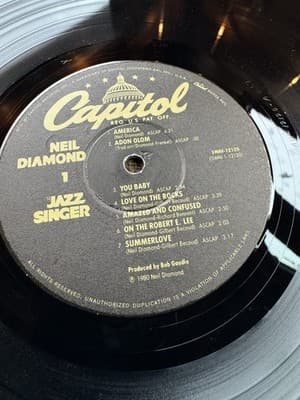 Neil Diamond - The Jazz Singer - Vinyl LP Record IN SHRINK 1980 - Thumbnail 13