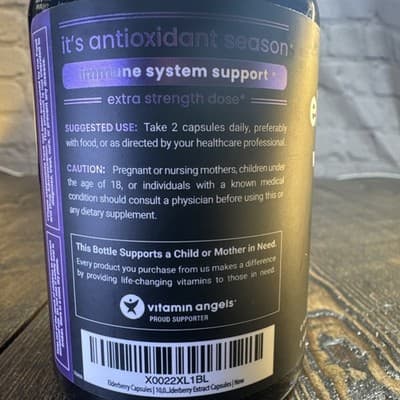 Nutra Champs Elderberry Vitamin C + Zinc Vitamin D3 + Ginger Immunity 120 Caps - Thumbnail 5