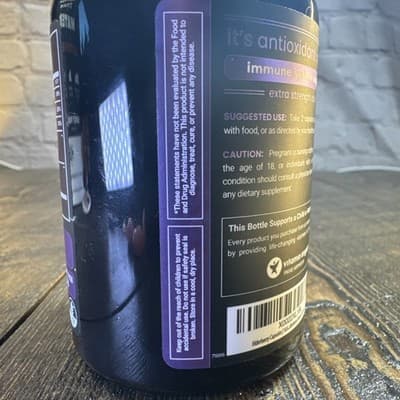 Nutra Champs Elderberry Vitamin C + Zinc Vitamin D3 + Ginger Immunity 120 Caps - Thumbnail 4