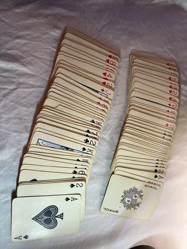 VTG Northwest NW AIRLINES - 2 Deck of Playing Cards Flight Plane Deck 70s-80s - Thumbnail 2