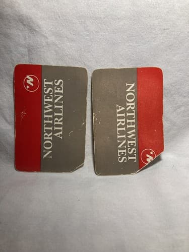 VTG Northwest NW AIRLINES - 2 Deck of Playing Cards Flight Plane Deck 70s-80s - Thumbnail 7