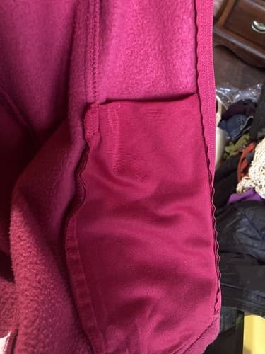 Columbia Womens Medium Pink Full Zip Mock Neck Fleece Jacket Pockets - Thumbnail 13