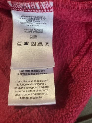 Columbia Womens Medium Pink Full Zip Mock Neck Fleece Jacket Pockets - Thumbnail 9
