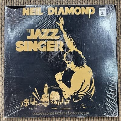 Neil Diamond - The Jazz Singer - Vinyl LP Record IN SHRINK 1980 - Thumbnail 2