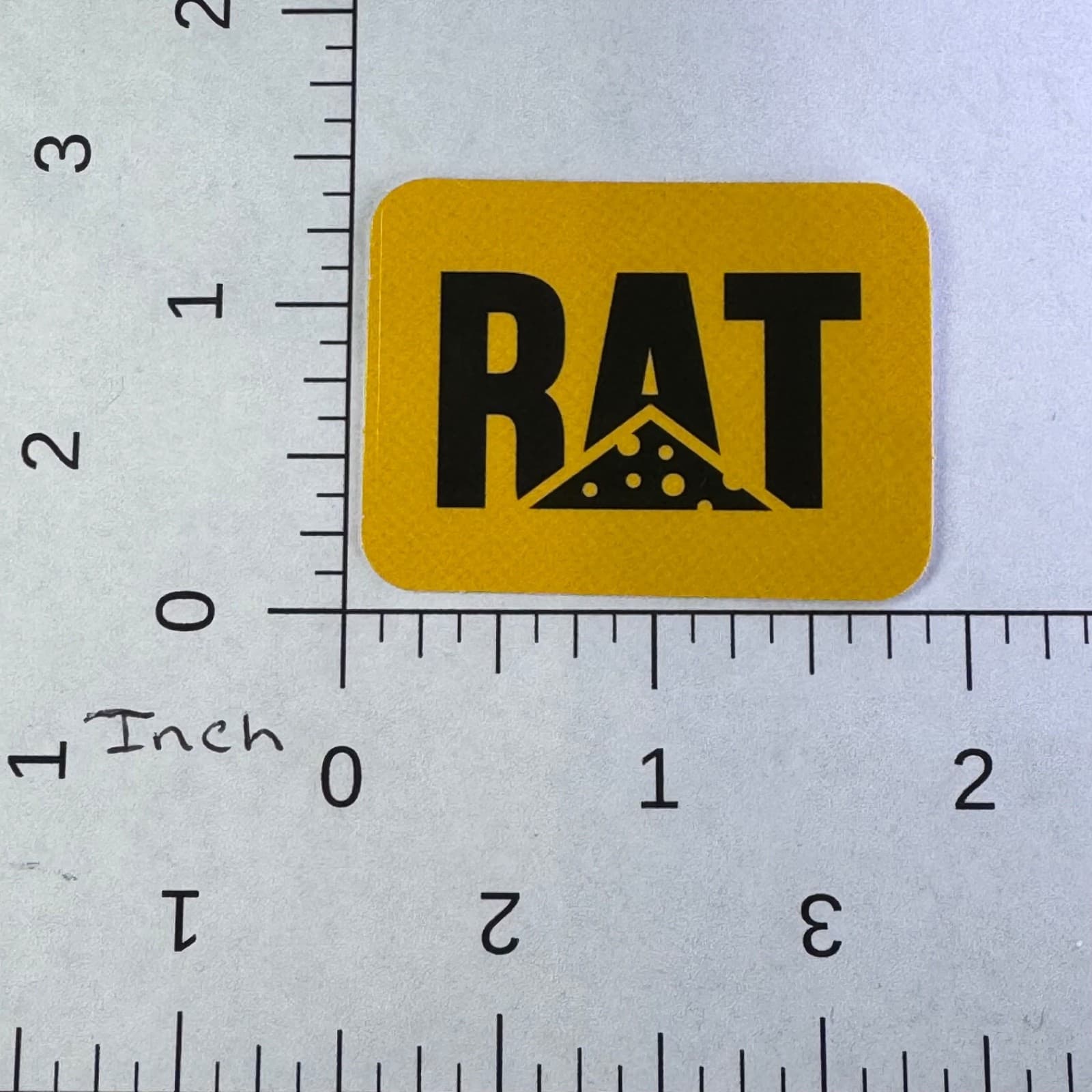 Rat - Sticker - Water Bottle - Cell - Phone Locker - Thumbnail 2