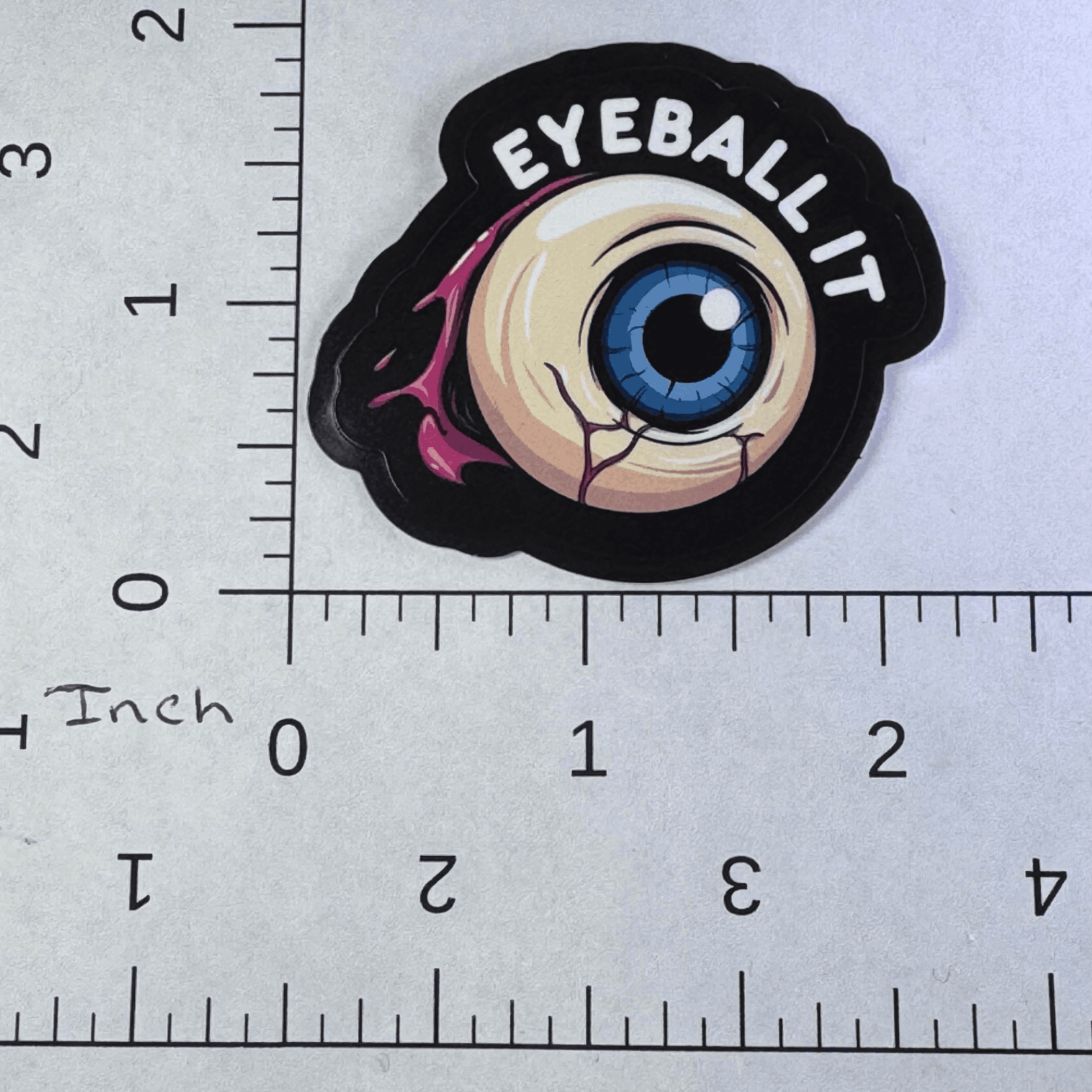 Eye Ball It - Sticker - Water Bottle - Cell - Phone Locker - Thumbnail 2