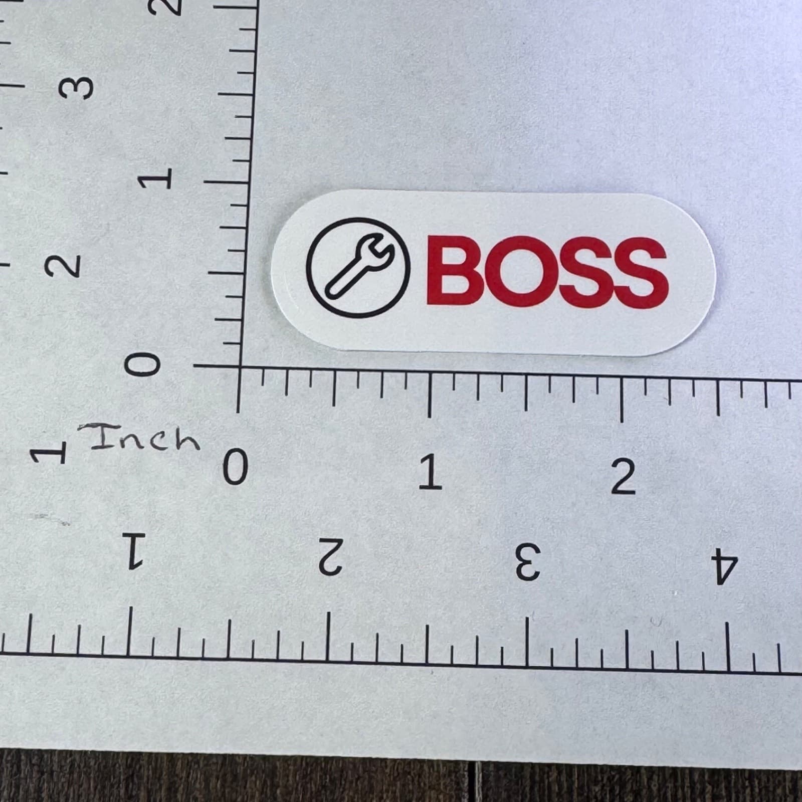 Boss - Sticker - Wrench - Water Bottle - Cell - Phone Locker - Thumbnail 2