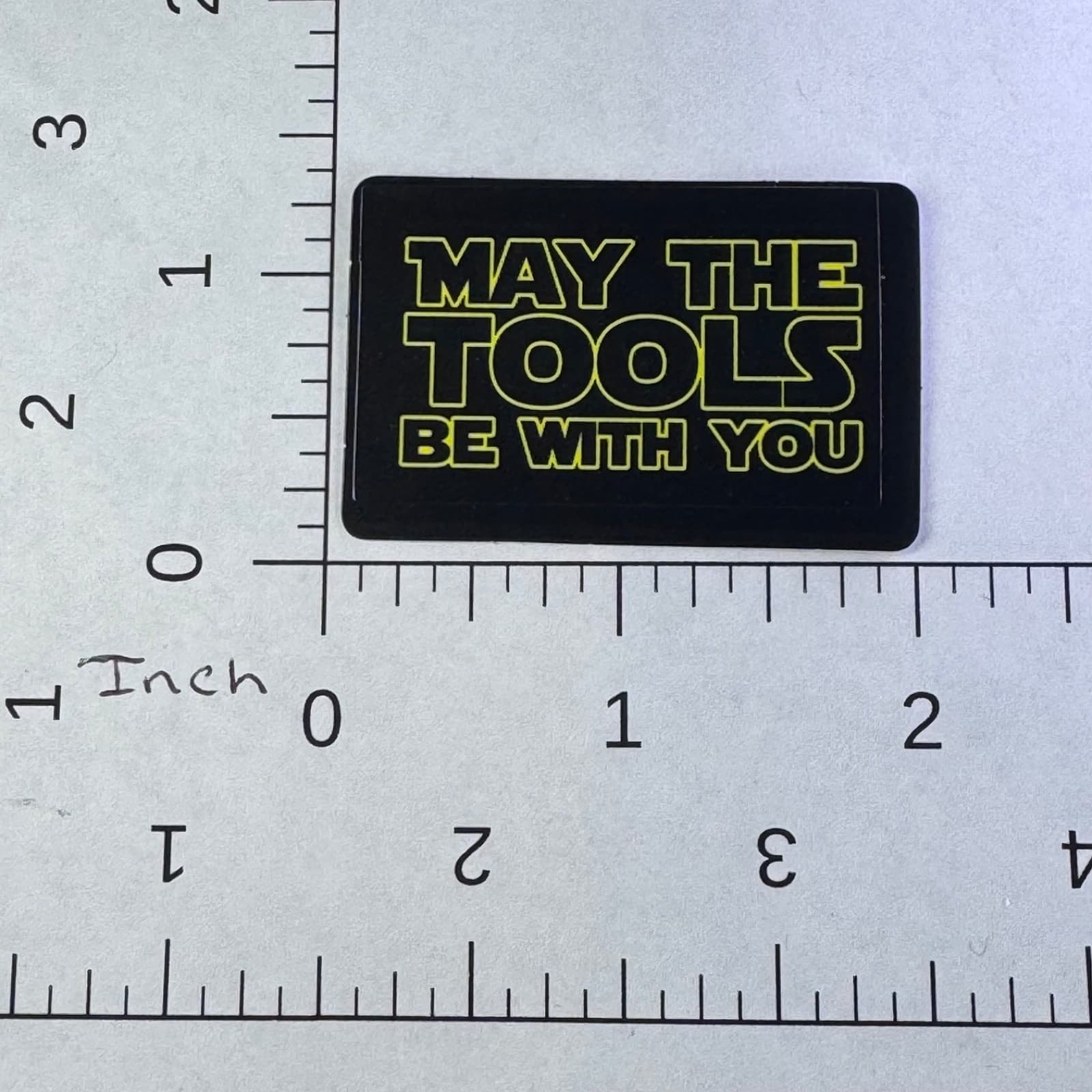 May The Tools Be With You - Sticker - Water Bottle - Cell - Phone Locker - Thumbnail 2