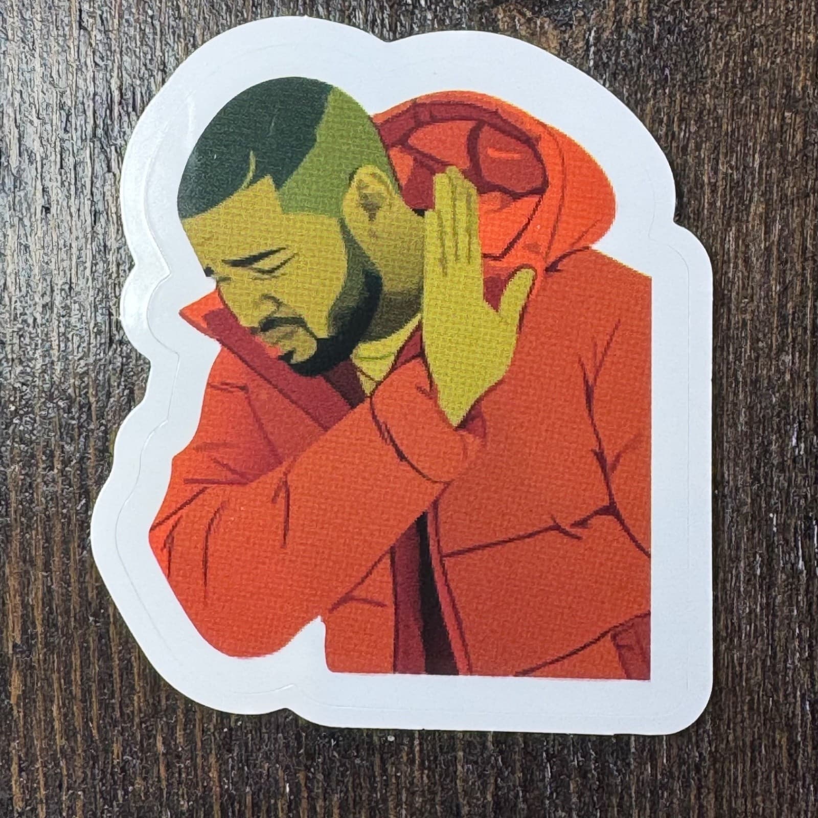 Black Man - Sticker - Water Bottle - Cell - Phone Locker