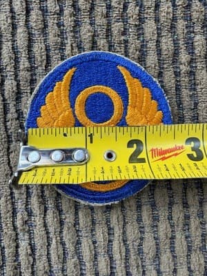 Vintage Lot Of 2, WWII, USAAF 8th Air Force, Patches - Original - Great Shape! - Thumbnail 7