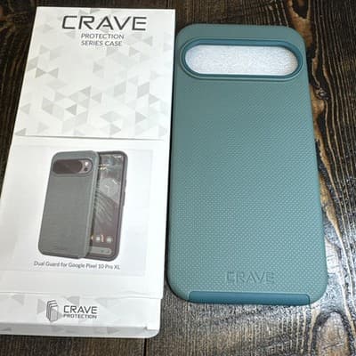 Crave Dual Layer Google Pixel 10 Pro XL - Forest Green Protection Series - Thumbnail 6
