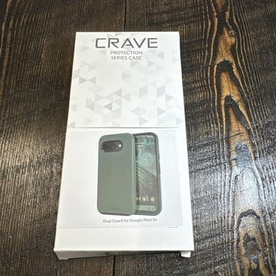 Crave Dual Guard Protection Google Pixel 9a Case Forest Green Shock Resistant