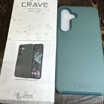 Crave Dual Guard Protection Samsung S25 FE Case Forest Green Shockproof - Thumbnail 7