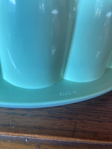 Vintage Tupperware 3 Piece Cold Jello Mold Green Retro Mid Century 1202-5 - Thumbnail 10