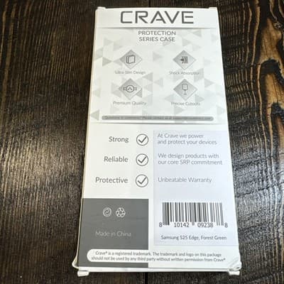 Crave Dual Guard Protection Samsung S25 Edge Case Forest Green Shock Resistant - Thumbnail 2