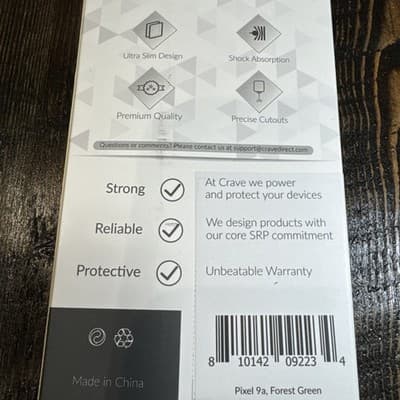 Crave Dual Guard Protection Google Pixel 9a Case Forest Green Shock Resistant - Thumbnail 4