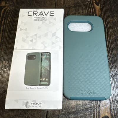 Crave Dual Guard Protection Google Pixel 9a Case Forest Green Shock Resistant - Thumbnail 6