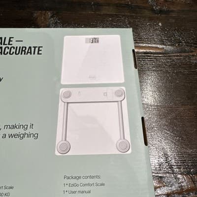 Digital Bathroom Scale for Body Weight Large Platform Display High Capacity - Thumbnail 7