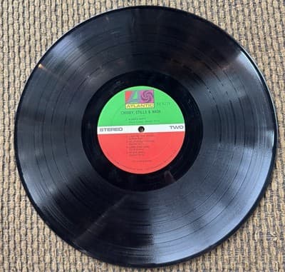 3 Crosby, Stills, Nash and Young Albums Deja Vu, Self Titled, 4 Way Street - Thumbnail 5