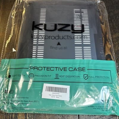 Kuzy MacBook Air 13" Black Laptop Case Slim Design Lightweight A2179 - Thumbnail 2