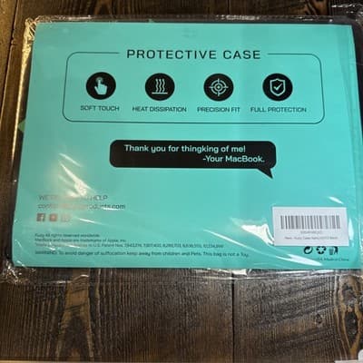 Kuzy Premium Protective Case 13” MacBook A3113 Black - Thumbnail 2