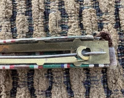 Vintage, WWII, U.S. Army ETO RIBBON BAR - Original - Thumbnail 6