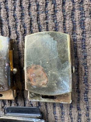 Lot Of 3, Vintage WWII Belt Buckles - Original - Thumbnail 4