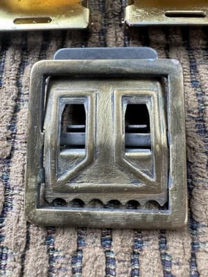 Lot Of 3, Vintage WWII Belt Buckles - Original - Thumbnail 2