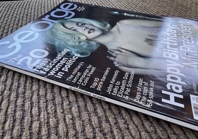 George Magazine Drew Barrymore/Marilyn Monroe September 1996, 2 Mail Inserts - Thumbnail 4