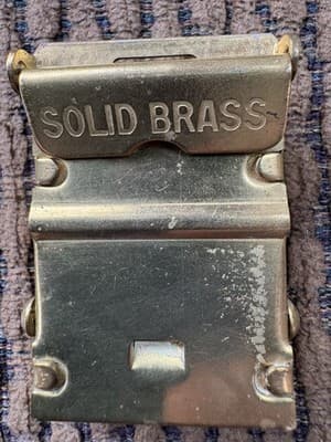 Lot Of 3, Vintage WWII Belt Buckles - Original - Thumbnail 8